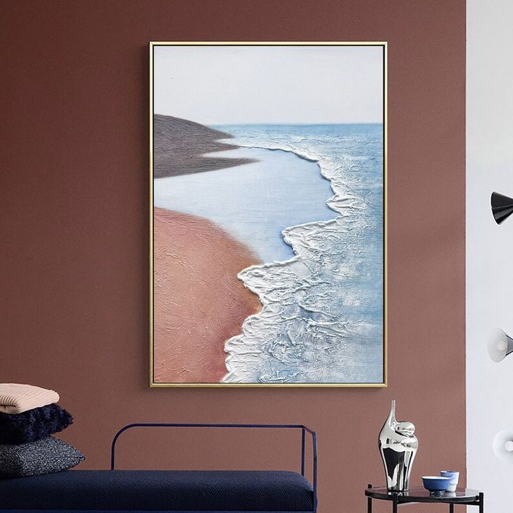 تابلو تمام برجسته دریا