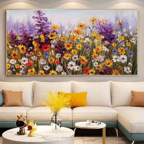 تابلو نقاشی رنگ روغن اردیبهشت ۱۵۰*۸۰ کد ۵۴۴